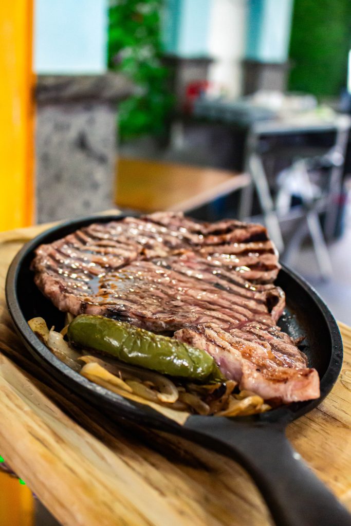 RIbeye en el refugio