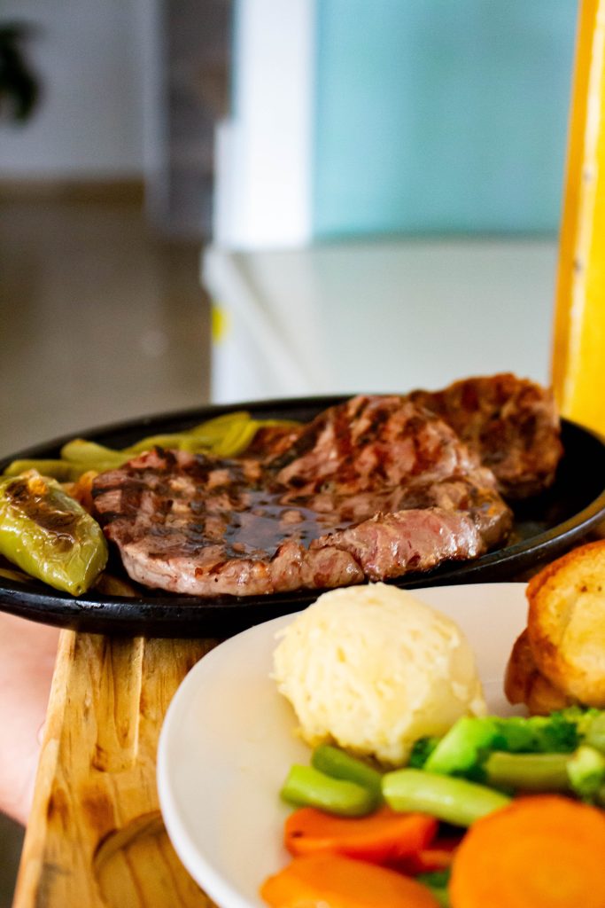 Arrachera en el Refugio